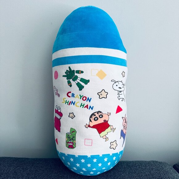 Crayon Shin-Chan Blue Crayon Hug Pillow Plush - Picture 4 of 4